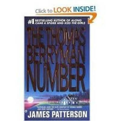 The Thomas Berryman Number Hardcover By Patterson James GOOD