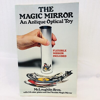#ad Vintage 1979 Magic Mirror an Antique Optical Toy Paperback McLoughlin Brothers
