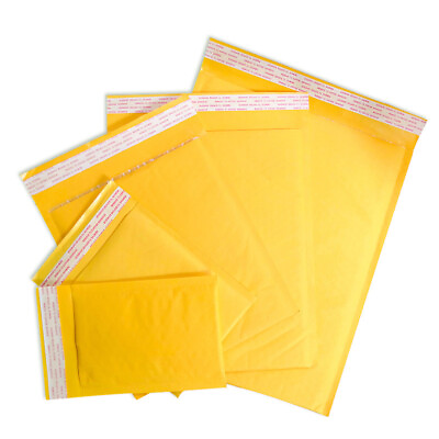 #ad Any Size Kraft Bubble Mailers Shipping Mailing Padded Bags Envelopes Self Seal