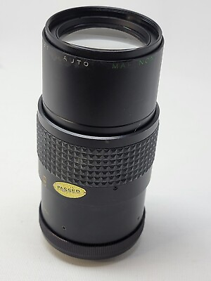 Zoom 35mm Lens 1:4.5 F=200mm Makinon 55 Auto Nikon?
