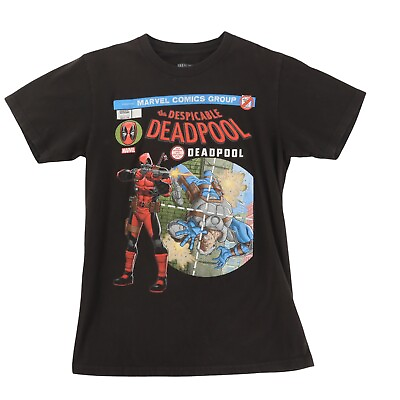 Marvel Comics Group The Despicable Deadpool Cable Men‘s T Shirt Size XS