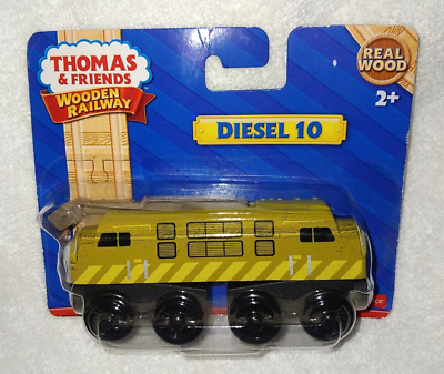 #ad DIESEL 10 Y4076 Thomas amp; Friends Tank The Train Engine Wooden Railway Wood