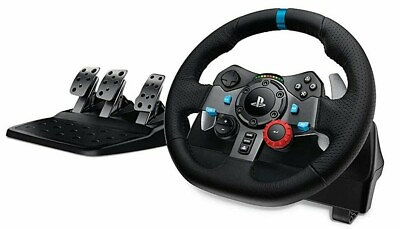 #ad Logitech Driving Force G29 Gaming Racing Wheel With Pedals For PS4 PS3