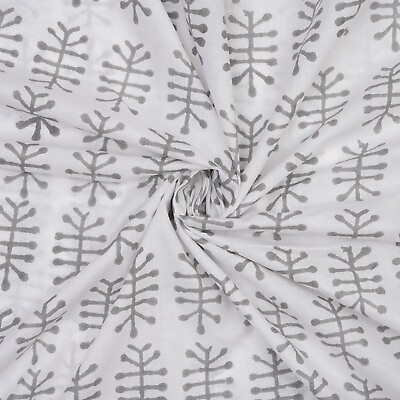 #ad 2.5 Yard Home Decor Sewing Craft Fabric Women Dress Material Cotton Voile Fabric