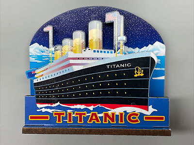 Titanic 3D Magnet Rare Discontinued Limited