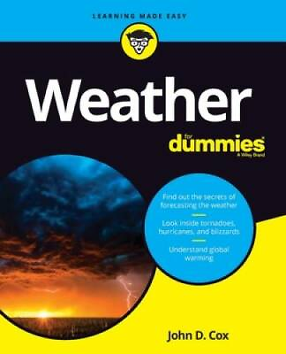 Weather For Dummies For Dummies Computer Tech Paperback VERY GOOD
