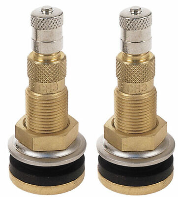 #ad TR618A 1 7 8quot; Tractor Air Liquid Tubeless Tire Brass Valve Stem Pack of 2