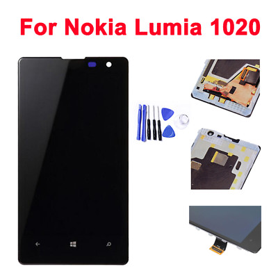 OEM For Nokia Lumia 1020 Touch Screen Digitizer LCD Display Frame Assembly New
