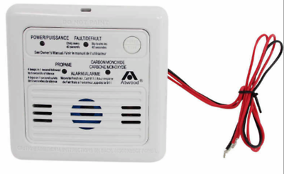 12V Atwood 36681 Carbon Monoxide amp; LP Gas Propane Detector Alarm RV Trailer
