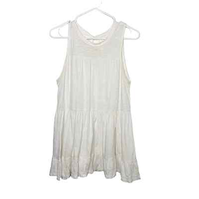 #ad By Anthropologie white tunic oversized small B