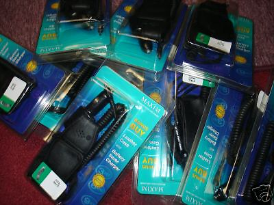 nokia leather case and battery charger lot of 12