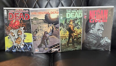 #ad The Walking Dead Comic Book Lot Of 4. AMC. Image Comics. Skybound.