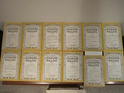 #ad 1927 NATIONAL GEOGRAPHIC MAGAZINES You Pick Discounts