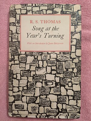Thomas SONG AT THE YEAR#x27;S TURNING Poetry 5th Impression 1963 HB DJ Poems