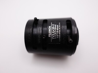 FUJINON 3 8mm F1.3 C Mount CS Zoom Lens BOLEX Security 16mm movie camera Japan