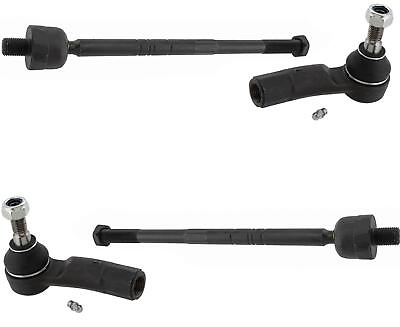 #ad Front Inner amp; Outer Tie Rods Assembly For Volkswagen Golf 2010 2021