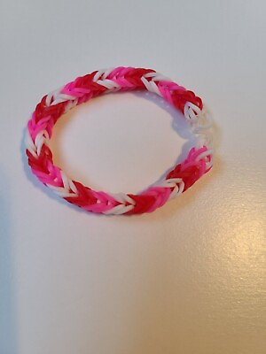Rainbow Loom Valentine#x27;s Day Bracelets