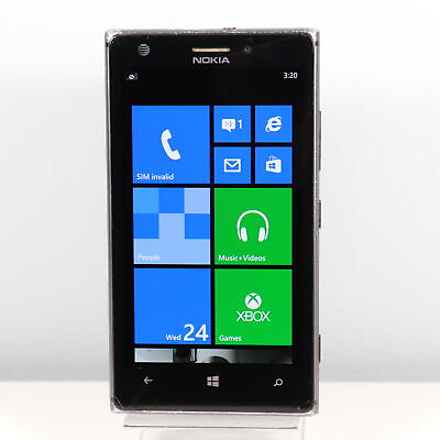 Nokia Lumia 925 ATamp;T 4G LTE Smartphone Black