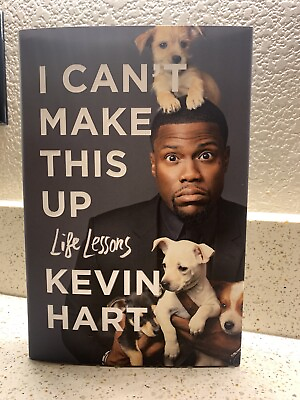 Kevin Hart Signed Book I Can’t Make This Up new