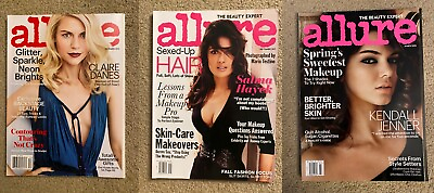 #ad NEW Magazine: Allure: YOU CHOOSE: women#x27;s issues health beauty fashion lot