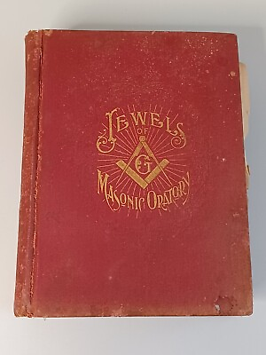 #ad Antique JEWELS OF MASONIC ORATORY M.W. Hazen 1898 1900 L.S. Myler Preowned