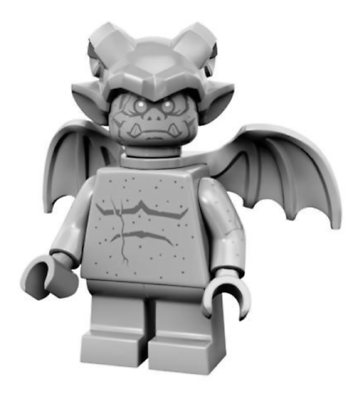 LEGO Series 14 Monsters Gargoyle Minifigure 71010 New Retired Collectible