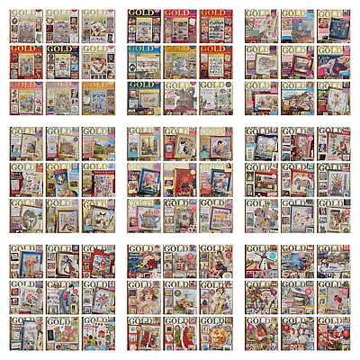 Cross Stitch Gold Mags. #01.2000 #160.2019. Multi buy discounts.FREE 48RM POST