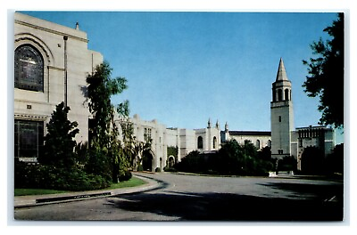 #ad Postcard Forest Lawn Mausoleum Glendale CA 1950#x27;s B18
