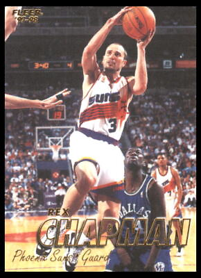 #ad 1997 Fleer #89 Rex Chapman Phoenix Suns Basketball Card