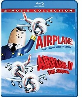 #ad Airplane Airplane II: The Sequel: 2 Movie Collection New Blu ray Gift Set