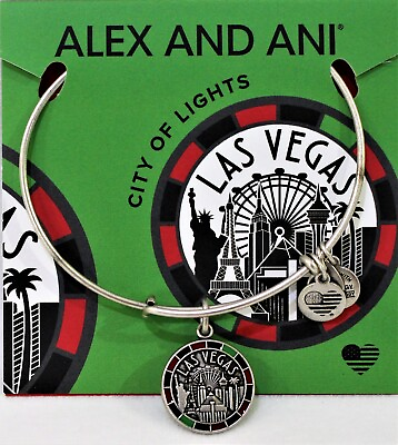 #ad Alex and Ani Las Vegas Bracelet City Of Lights Bangle
