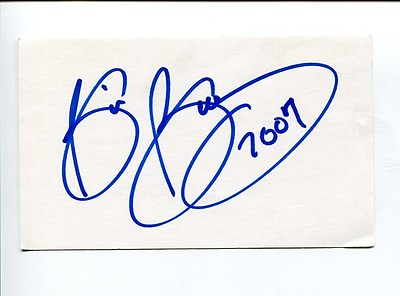 Bill Bellamy Fastlane Any Given Sunday Mr. Box Office Signed Autograph