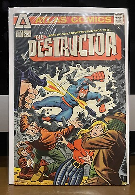 #ad The Destructor #1 Atlas Comics 1975 VF