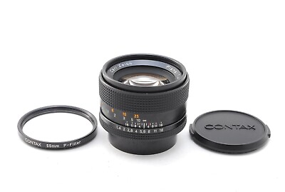 【MINT】 Contax Carl Zeiss Planar 50mm f 1.4 T* AEJ CY Mount Lens From JAPAN