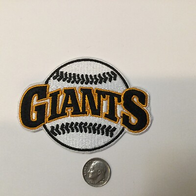 SF GIANTS MLB San Francisco Giants Vintage Embroidered Iron On Patch 3.5” X 2.5”