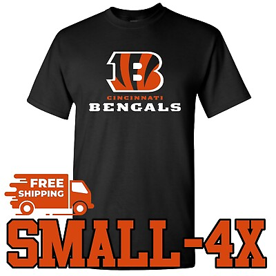 Cincinnati Bengals T Shirt Super Bowl Champions Small 4X Fan Apparel