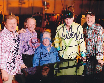 Beach Boys Signed 8x10 Autographed Photo reprint