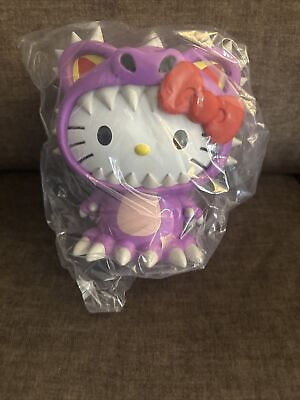 #ad Sanrio Hello Kitty Cute Kaiju 8quot; Coin Bank Figural Piggy Bank Licensed New Gift