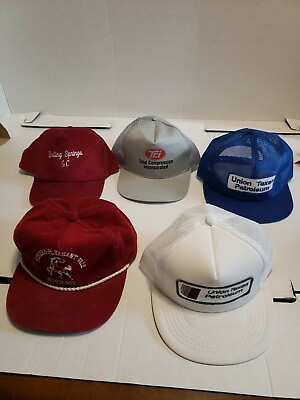 vintage hat bundle in very good condition...5 hat.s in total