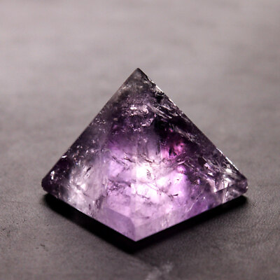 #ad Natural Amethyst Quartz Crystal Orgonite Energy Pyramid Chakra Healing Gemstone