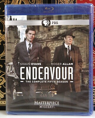 #ad ENDEAVOUR COMPLETE FIFTH SEASON 5 Masterpiece Mystery BLU RAY NEW I SHIP BOXED