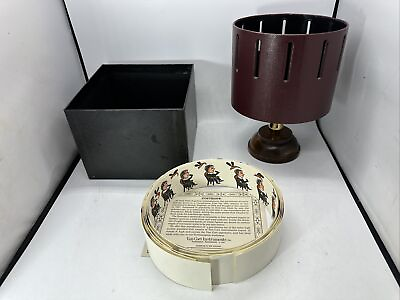 Rare Van Cort Instruments Zoetrope Moving Image Reproduction Optical Toy Black