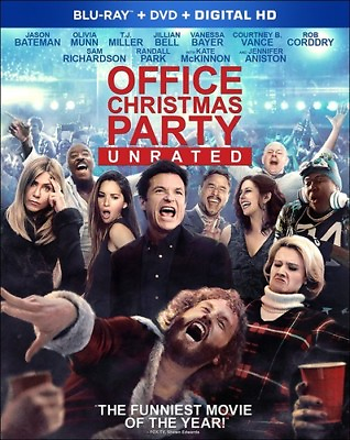 Office Christmas Party New Blu ray With DVD Widescreen 2 Pack Ac 3 Dolby