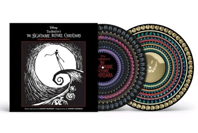 #ad #ad The Nightmare Before Christmas OST Zoetrope Picture Disc Vinyl 2 LP Soundtrack
