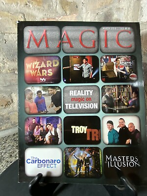 #ad Magic The Magazine For Magicians March 2015 Reality Magic On Television