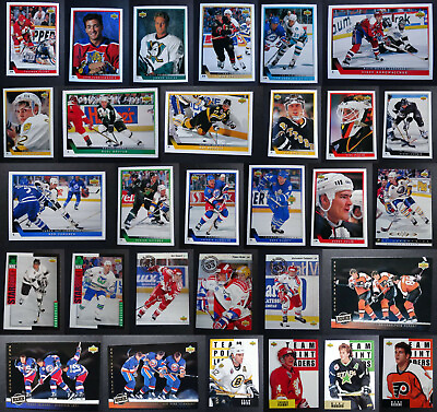 #ad 1993 94 Upper Deck Series 1 Hockey Cards Complete Your Set You U Pick From List