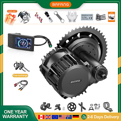#ad BAFANG 48V 1000W BBSHD Mid Drive Motor Conversion Kits DIY Electric Bike 20Ah