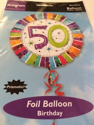 #ad 3x Anagram 50 Foil Balloon Birthday
