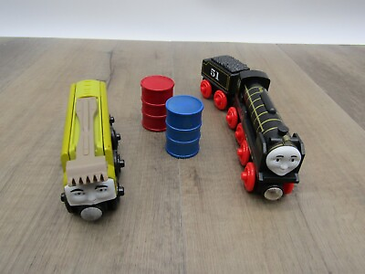 2 Thomas The Train Wooden Trains HIRO #51 TENDER amp; DIESEL 10 CLAW Locomotive