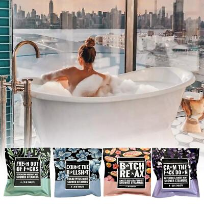 #ad Swear Shower Steamers Gift Set Aromatherapy Spa Kit Self Care Relaxation`